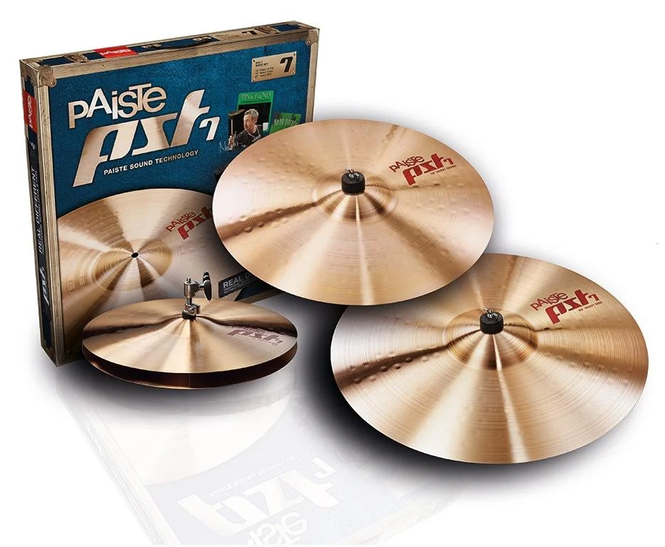 PAISTE PST7 HEAVY ROCK SET DE PLATOS BATERIA