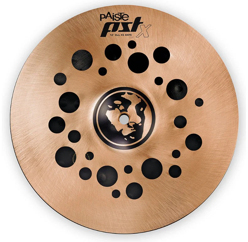 PAISTE PSTX DJS 45 HIHAT 12 PLATOS BATERIA - Image 2