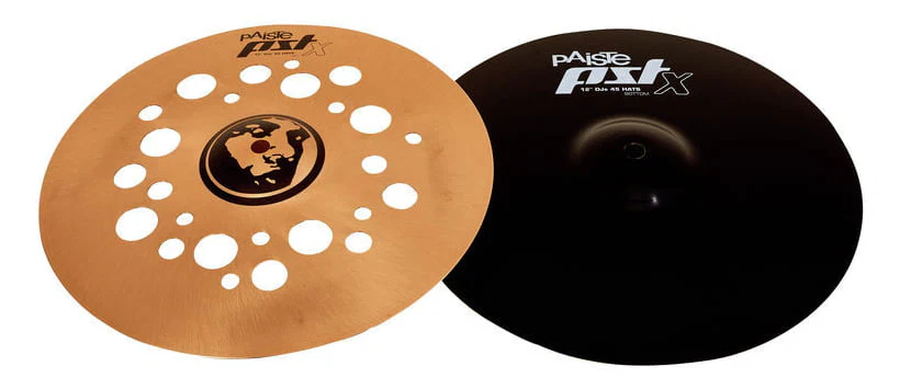 PAISTE PSTX DJS 45 HIHAT 12 PLATOS BATERIA - Image 4