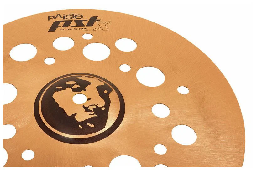 PAISTE PSTX DJS 45 HIHAT 12 PLATOS BATERIA - Image 6