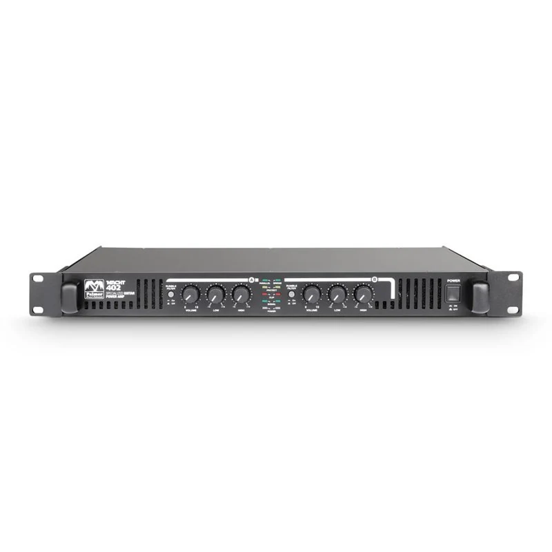 PALMER MACHT402 AMPLIFICADOR ESTEREO RACK GUITARRA