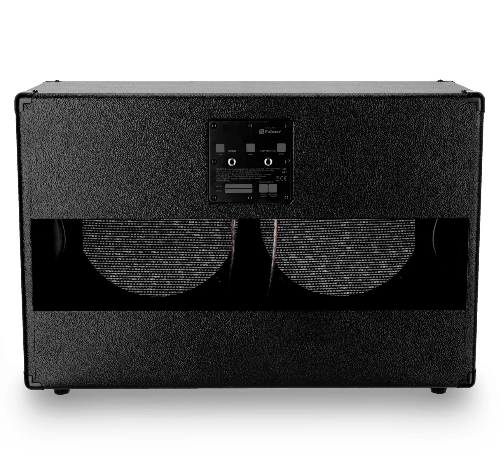 PALMER PCAB212BX PANTALLA VACIA 2X12 PARA AMPLIFICADOR GUITARRA ABIERTA - Image 5
