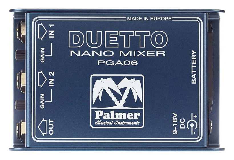 PALMER PDUETTO MEZCLADOR GUITARRA Y LINEA - Image 6