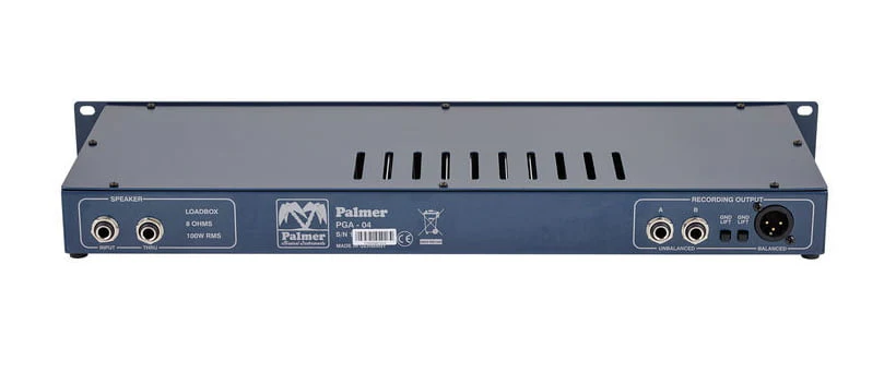 PALMER PGA04 SIMULADOR DE ALTAVOZ CON CAJA DE CARGA 8 OHMIOS - Image 5