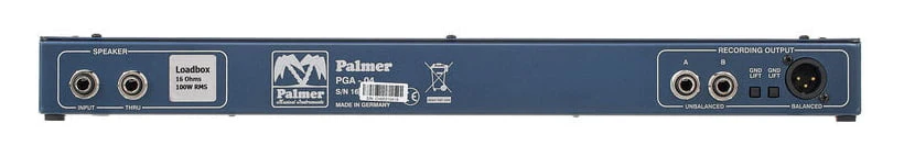 PALMER PGA04L16 SIMULADOR DE ALTAVOZ CON CAJA DE CARGA 16 OHMIOS - Image 8