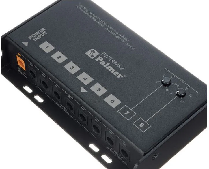 PALMER PWT08 MKII FUENTE DE ALIMENTACION UNIVERSAL 9V 8 SALIDAS - Image 10