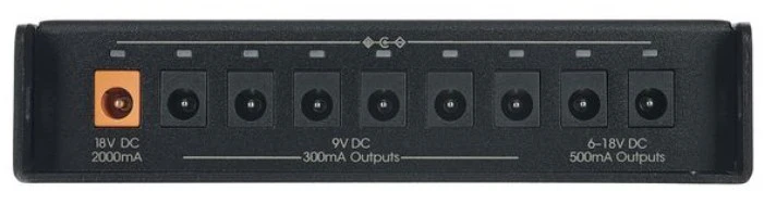 PALMER PWT08 MKII FUENTE DE ALIMENTACION UNIVERSAL 9V 8 SALIDAS - Image 7