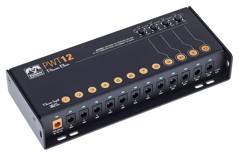 PALMER PWT12 MK2 FUENTE DE ALIMENTACION 12 SALIDAS