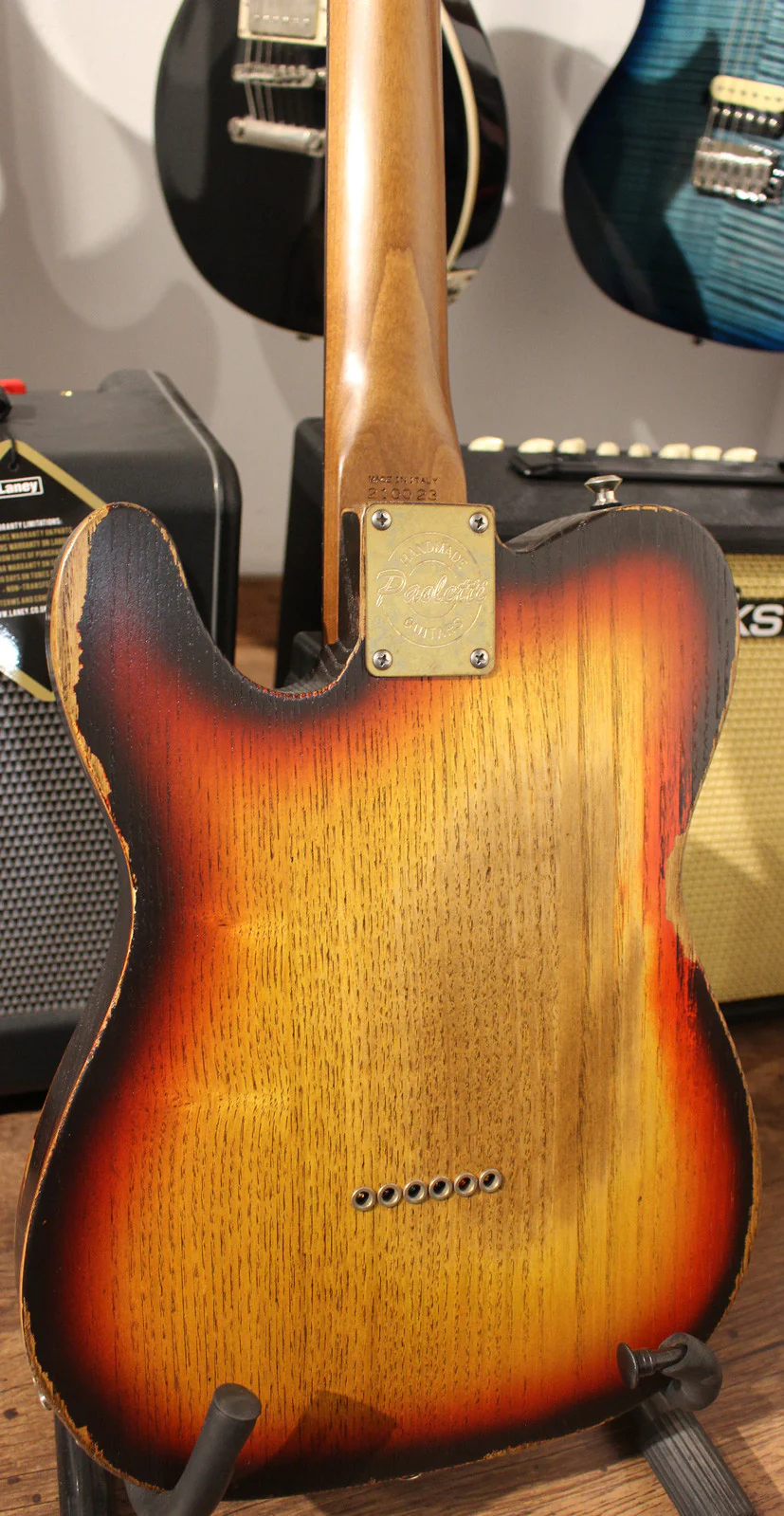 PAOLETTI GUITARS NANCY LOFT SS PF GUITARRA ELECTRICA 3 COLORES SUNBURST - Image 4