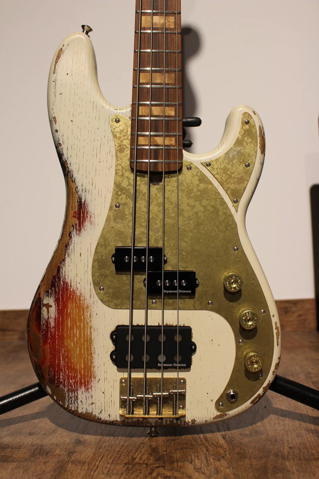 PAOLETTI GUITARS TOM DOYLE SIGNATURE SKYBASS LOFT PF BAJO ELECTRICO HEAVY WHITE - Image 2