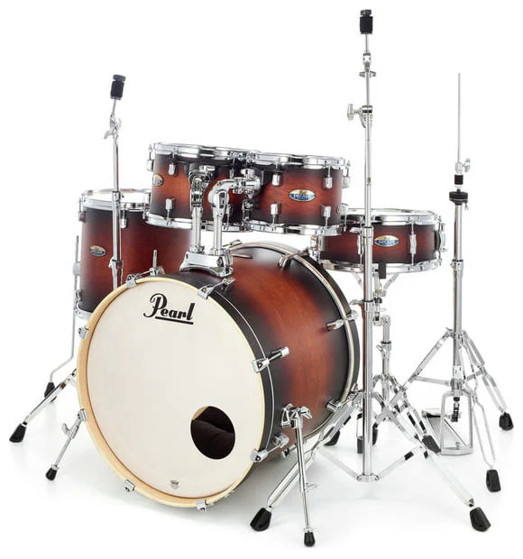 PEARL DMP925S C260 DECADE MAPLE BATERIA ACUSTICA CON HERRAJES SATIN BROWN BURST - Image 3