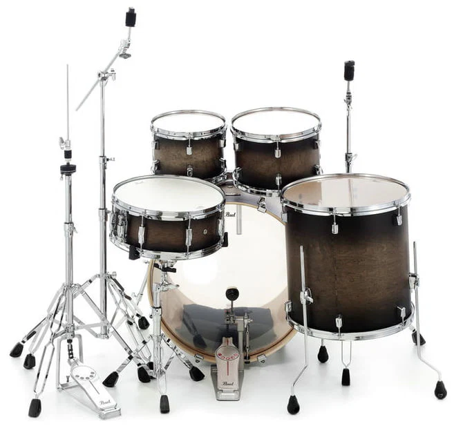 PEARL DMP925S C262 DECADE MAPLE BATERIA ACUSTICA CON HERRAJES SATIN BLACK BURST - Image 4