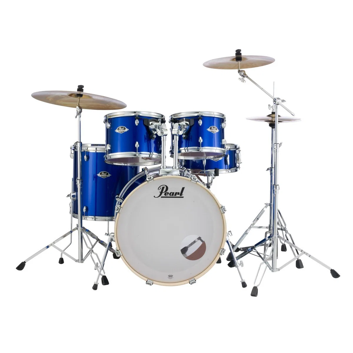 PEARL EXX705NBR C717 EXX BATERIA ACUSTICA CON HERRAJES Y PLATOS HIGH VOLTAGE BLUE - Image 2
