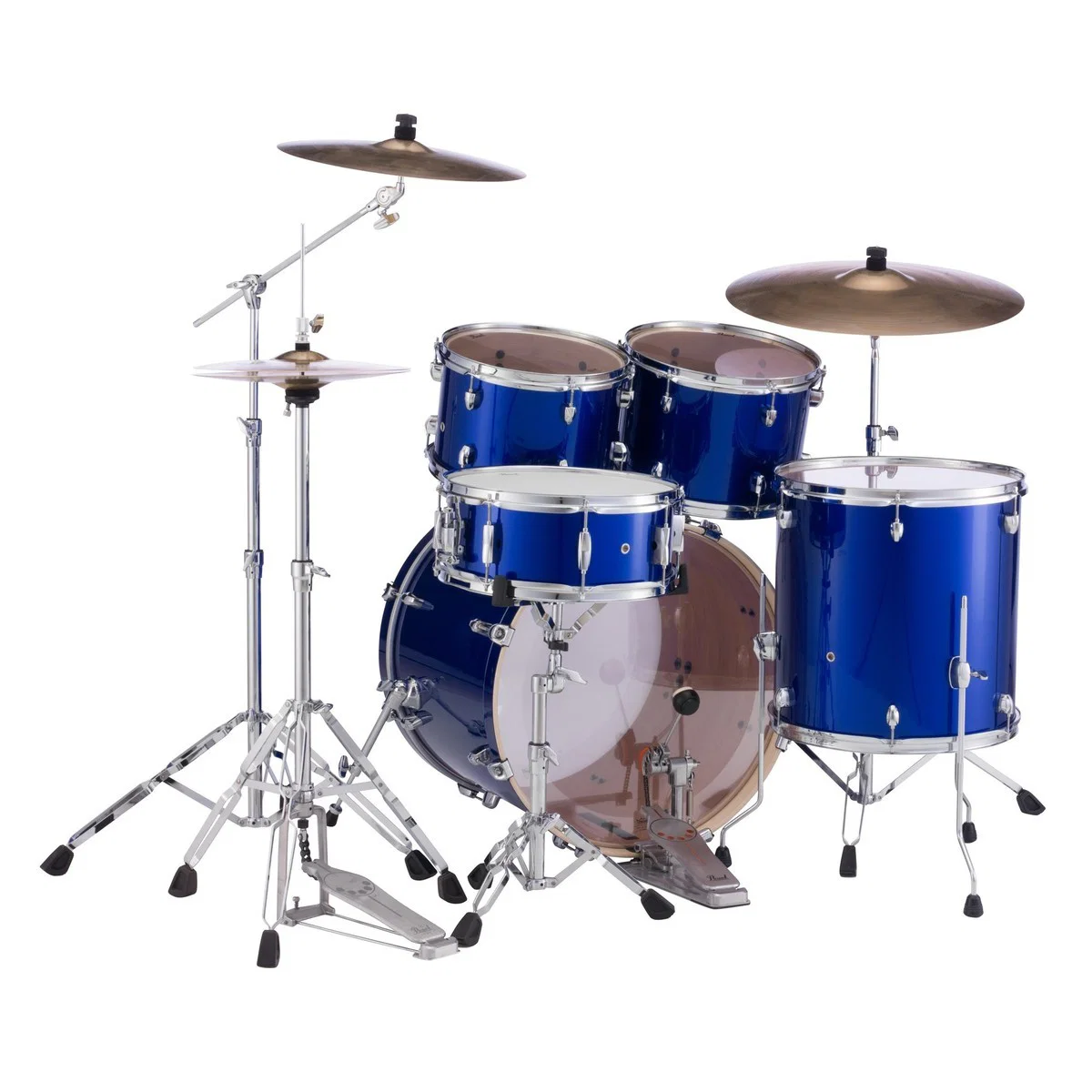 PEARL EXX705NBR C717 EXX BATERIA ACUSTICA CON HERRAJES Y PLATOS HIGH VOLTAGE BLUE - Image 3