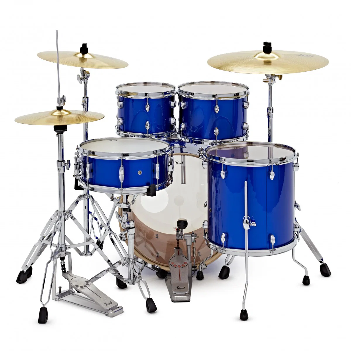 PEARL EXX705NBR C717 EXX BATERIA ACUSTICA CON HERRAJES Y PLATOS HIGH VOLTAGE BLUE - Image 4