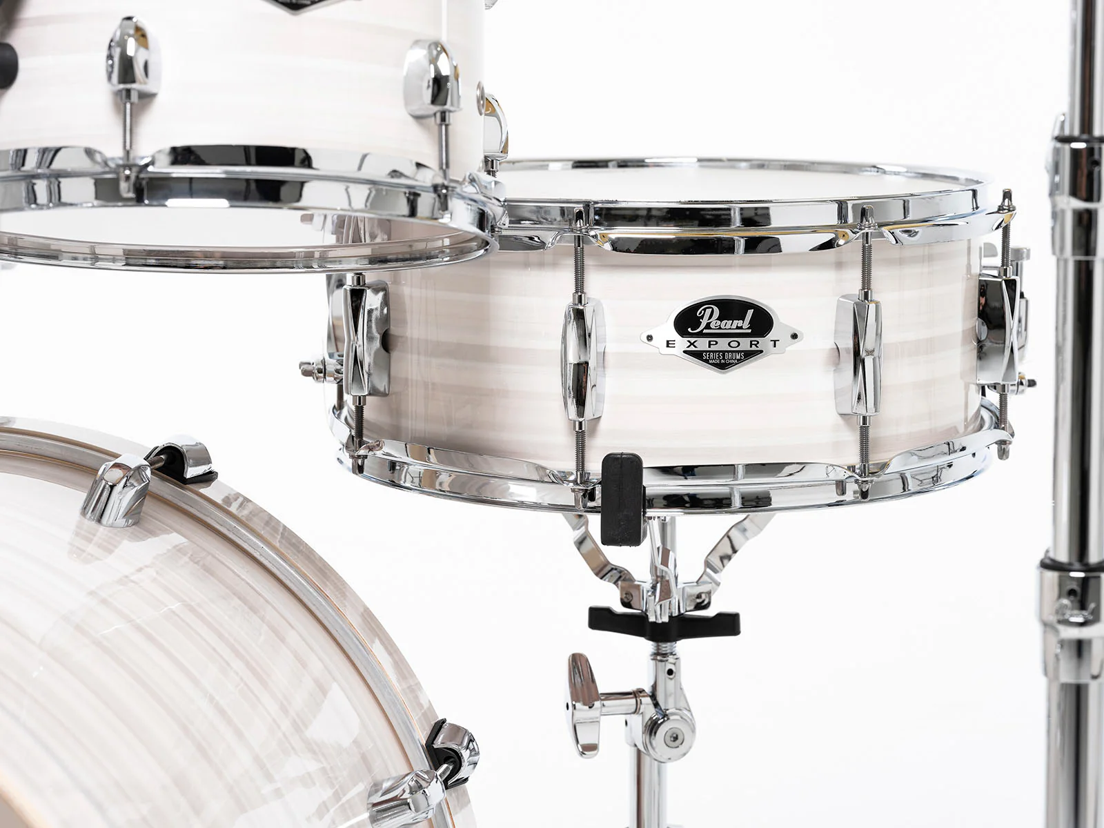 PEARL EXX705NBR C777 EXPORT BATERIA ACUSTICA CON HERRAJES Y PLATOS SLIPSTREAM WHITE - Image 20