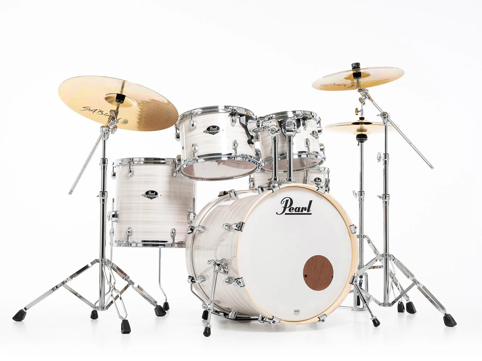 PEARL EXX705NBR C777 EXPORT BATERIA ACUSTICA CON HERRAJES Y PLATOS SLIPSTREAM WHITE - Image 26