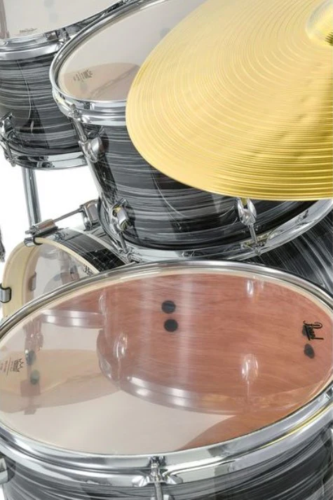 PEARL EXX705NBR C778 EXPORT BATERIA ACUSTICA CON HERRAJES Y PLATOS GRAPHITE SILVER TWIST - Image 11