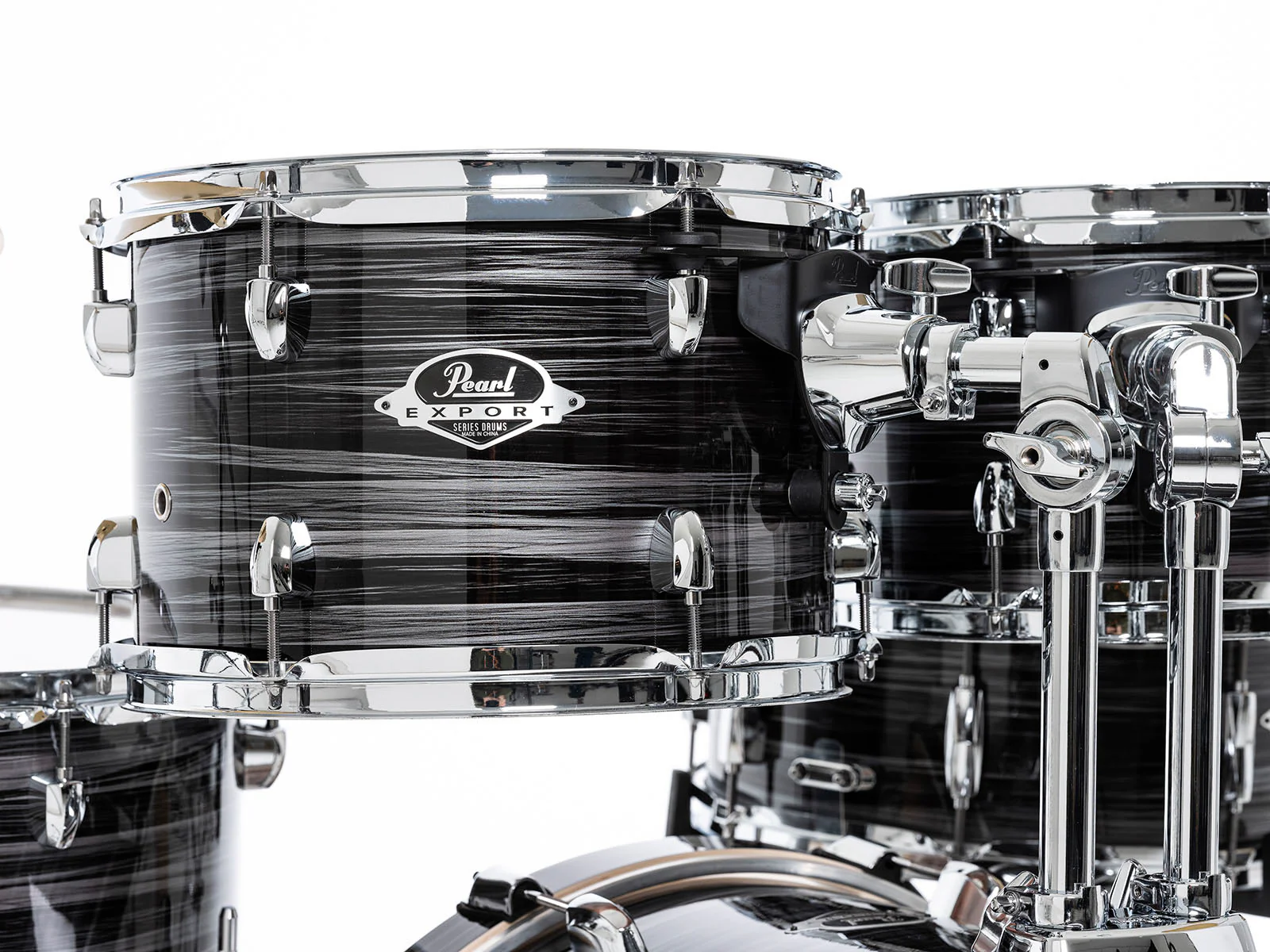 PEARL EXX705NBR C778 EXPORT BATERIA ACUSTICA CON HERRAJES Y PLATOS GRAPHITE SILVER TWIST - Image 16