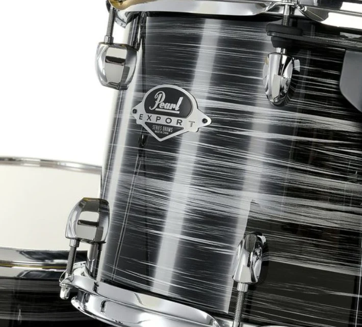 PEARL EXX705NBR C778 EXPORT BATERIA ACUSTICA CON HERRAJES Y PLATOS GRAPHITE SILVER TWIST - Image 19