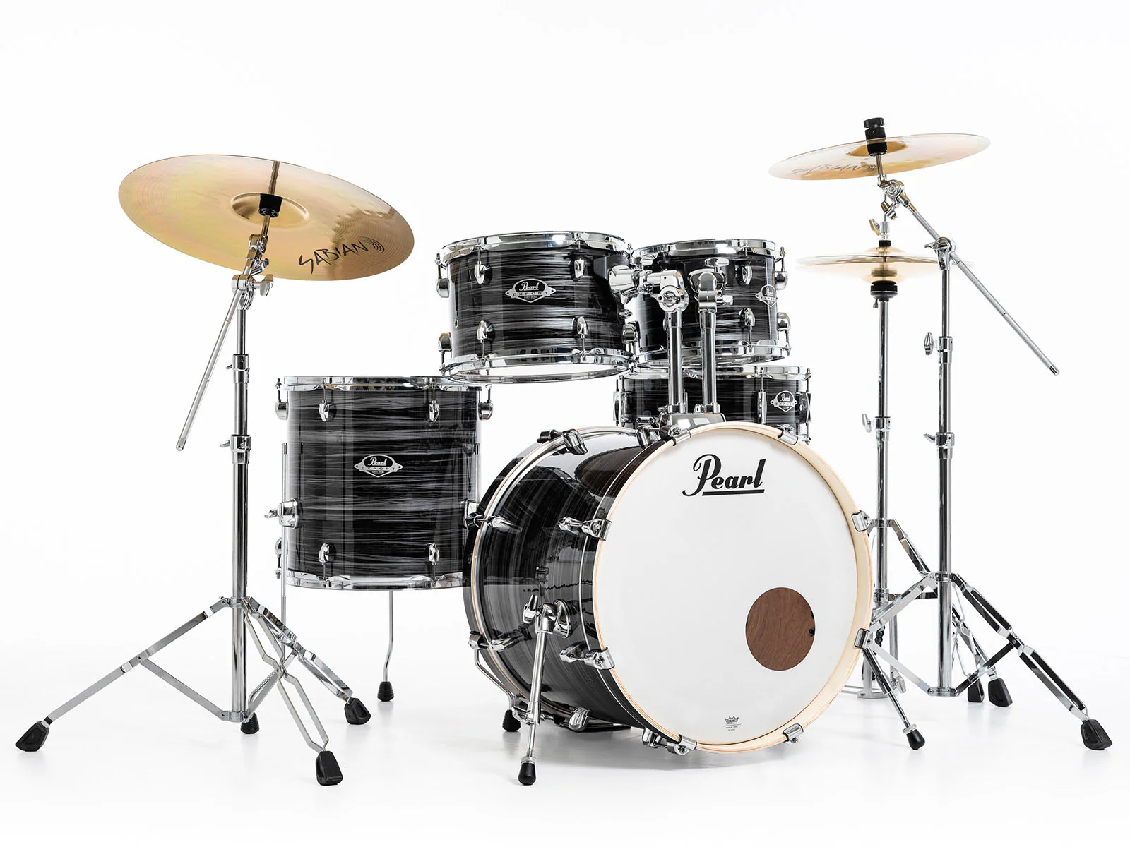 PEARL EXX705NBR C778 EXPORT BATERIA ACUSTICA CON HERRAJES Y PLATOS GRAPHITE SILVER TWIST - Image 27