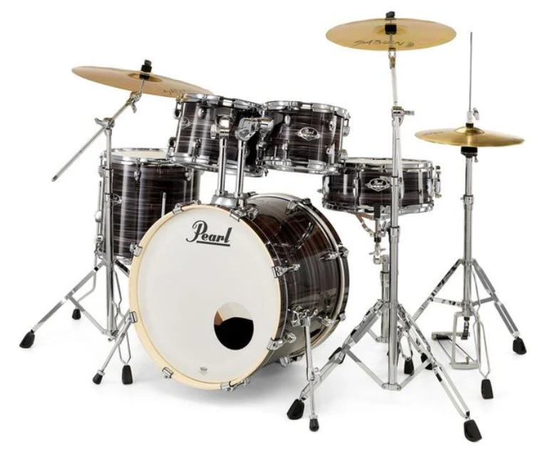 PEARL EXX705NBR C779 EXPORT BATERIA ACUSTICA CON HERRAJES Y PLATOS GRAPHITE AMETHYST - Image 3