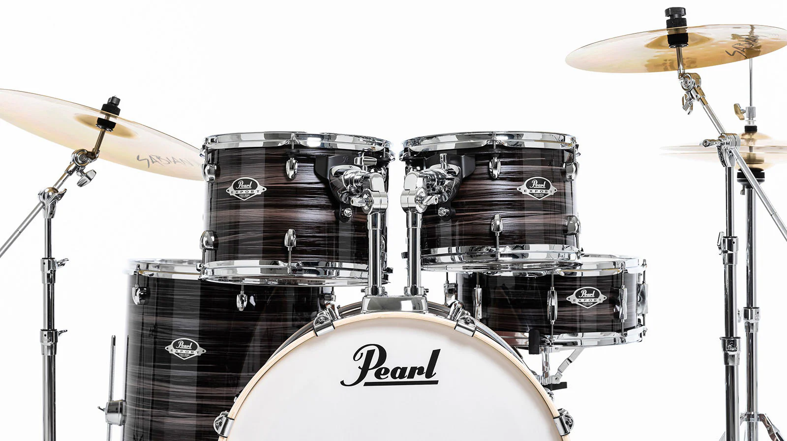 PEARL EXX725BR C779 EXPORT BATERIA ACUSTICA CON HERRAJES Y PLATOS GRAPHITE AMETHYST - Image 8