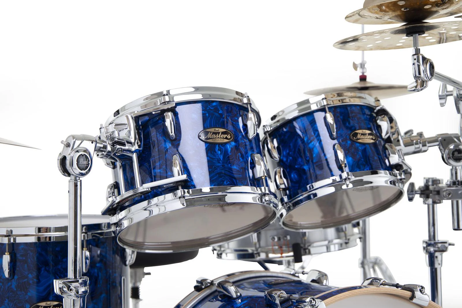 PEARL MMG904XP C418 MASTER MAPLE GUM BATERIA ACUSTICA BLUE ABALONE - Image 5