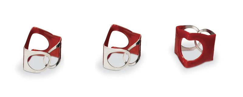 PINCHCLIP RED SET 3 PALOMETAS