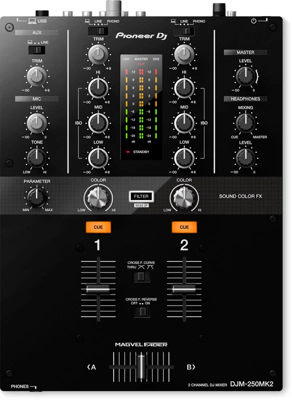 PIONEER DJ DJM-250 MK2 MESA DE MEZCLAS DJ