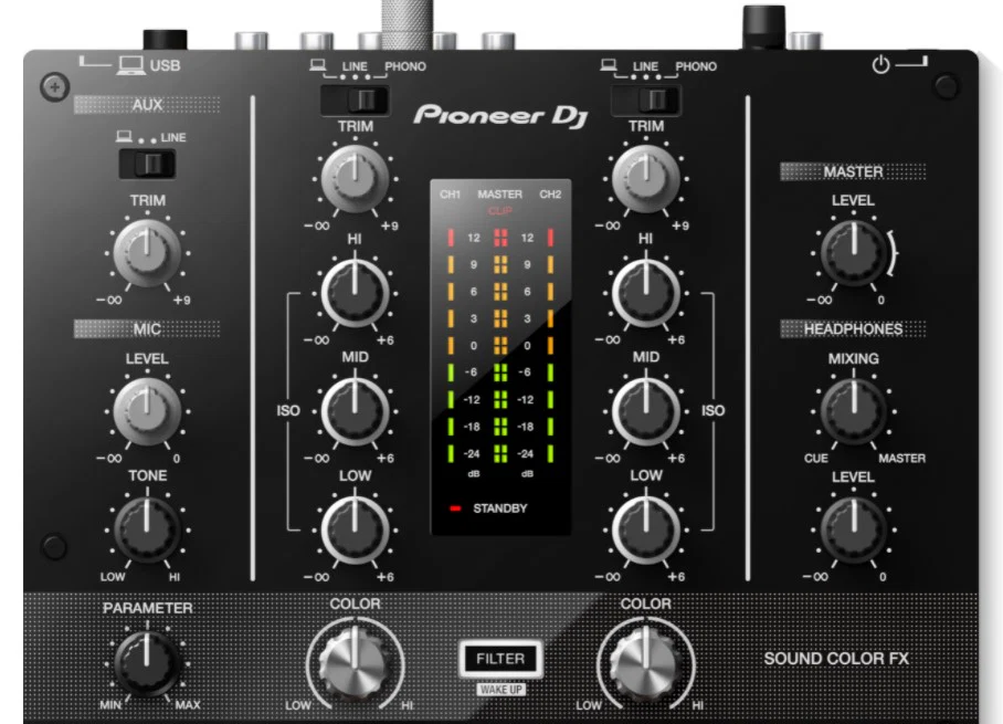 PIONEER DJ DJM-250 MK2 MESA DE MEZCLAS DJ - Image 5