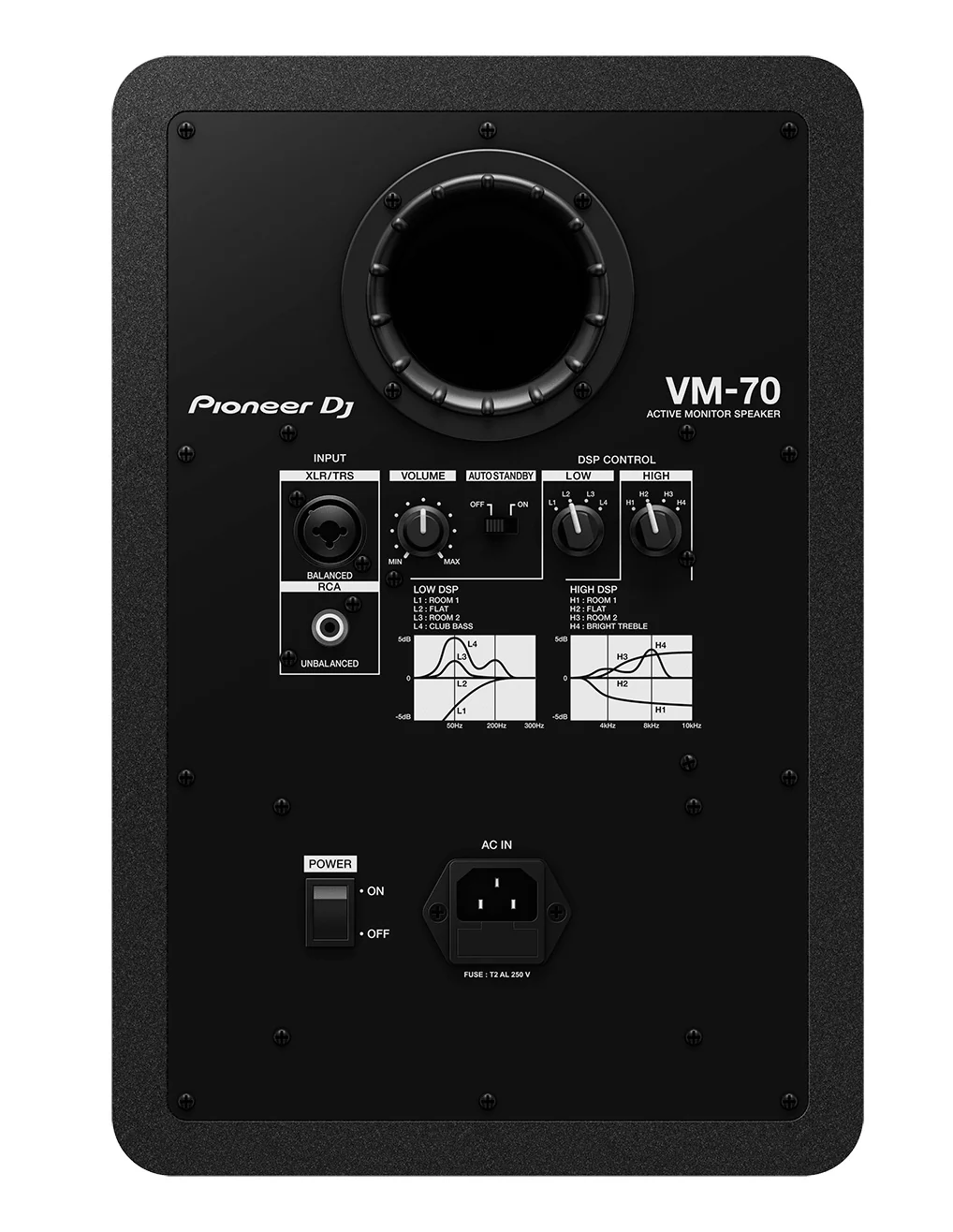 PIONEER DJ VM70 MONITOR ACTIVO NEGRO. UNIDAD - Image 3