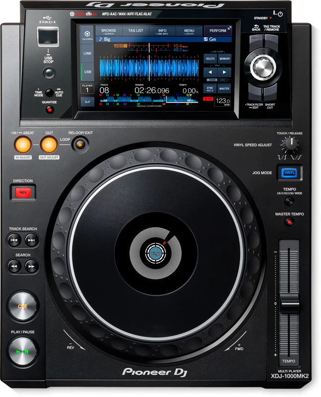 PIONEER DJ XDJ-1000 MK2 REPRODUCTOR DJ