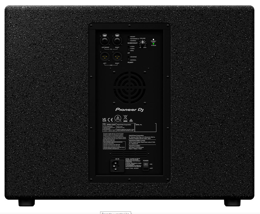 PIONEER DJ XPRS1152ST SUBWOOFER ACTIVO - Image 2