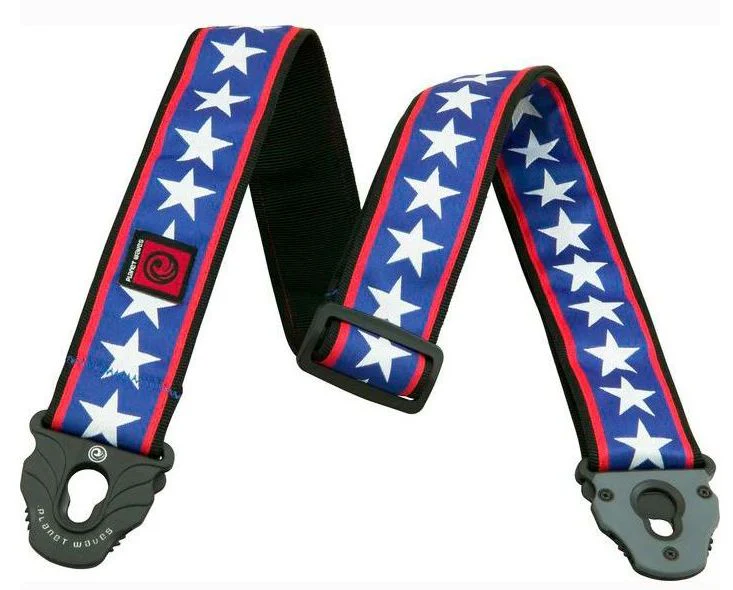 PLANET WAVES 50PLA10 CORREA LOCK STARS/STRIPES.