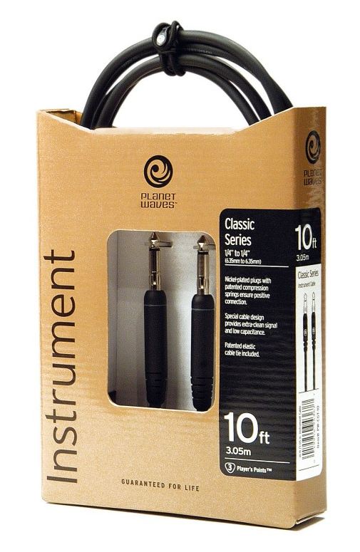 PLANET WAVES CGT10 CABLE GUITARRA 3 M.2 JACK MONO - Image 2