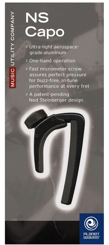 PLANET WAVES CP 02 CEJILLA GUITARRA ACUSTICA BLACK - Image 4