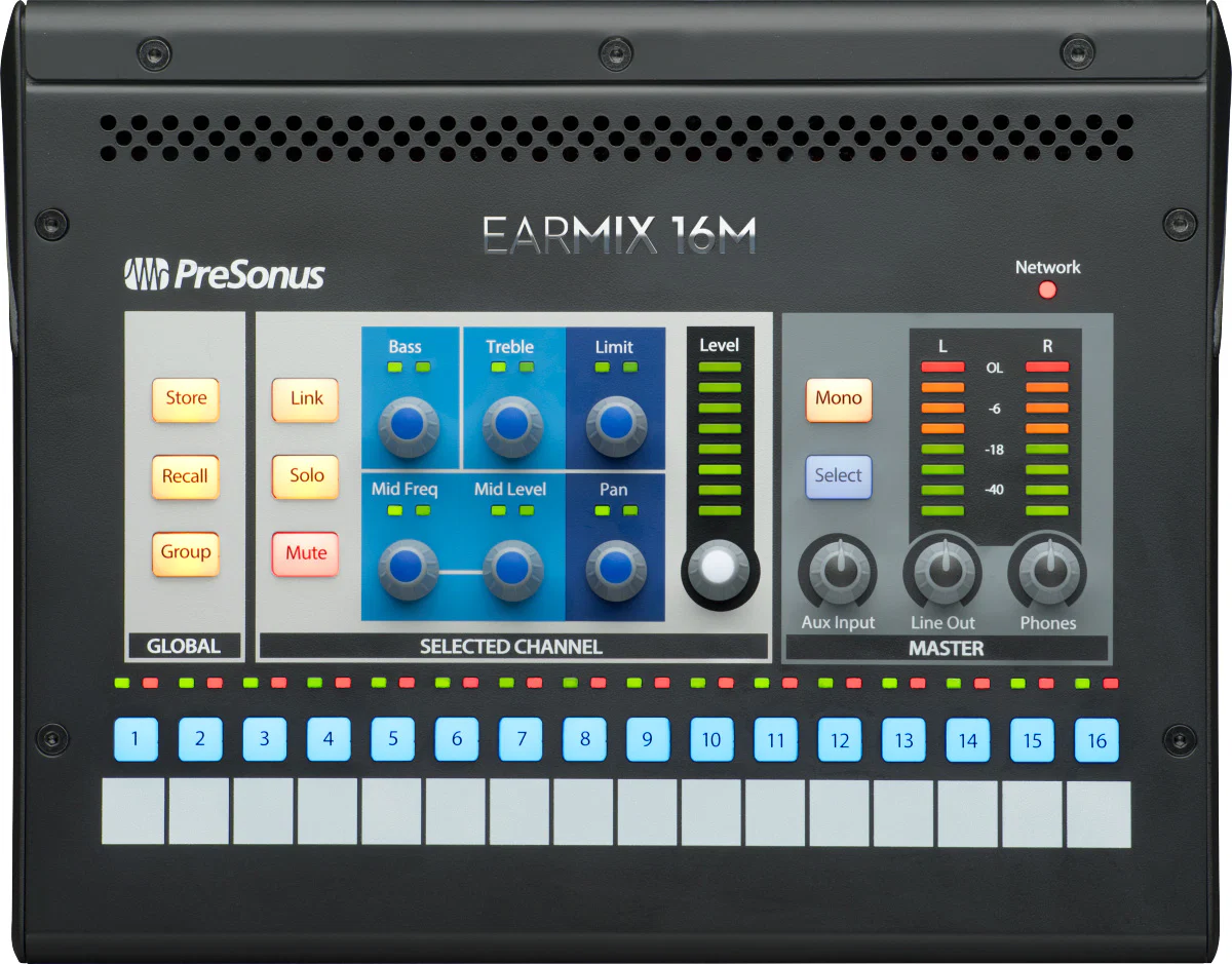 PRESONUS EARMIX 16M MEZCLADOR DE MONITORIZACION PERSONAL - Image 11