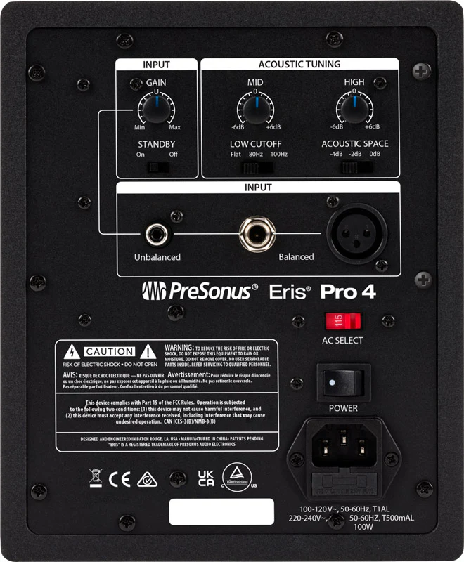 PRESONUS ERIS PRO 4 MONITOR DE ESTUDIO. UNIDAD - Image 2