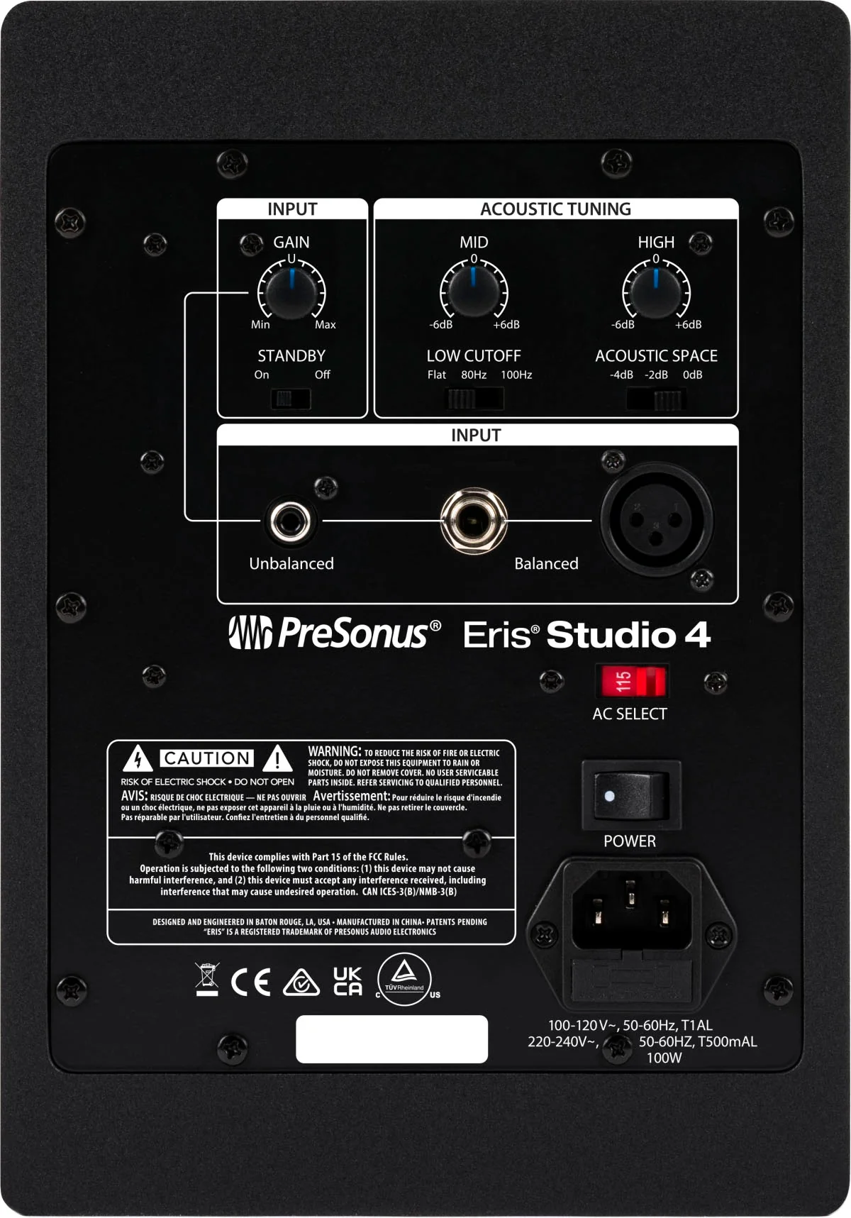 PRESONUS ERIS STUDIO 4 MONITOR ESTUDIO. UNIDAD - Image 3