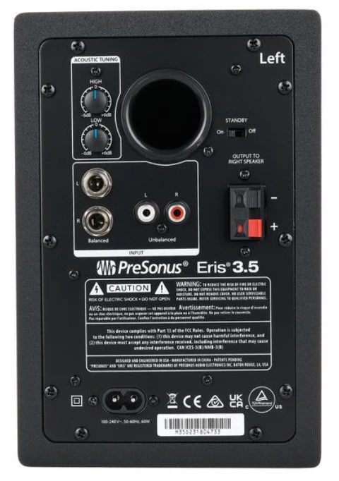 PRESONUS ERIS3.5 PAREJA MONITORES ESTUDIO - Image 9
