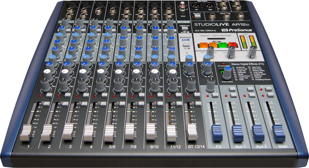 PRESONUS STUDIOLIVE AR12C MESA DE MEZCLAS ANALOGICA 14 CANALES - Image 16