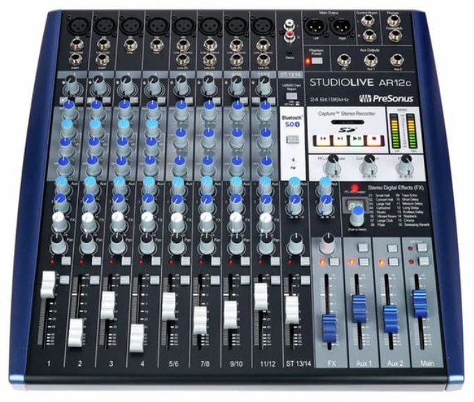 PRESONUS STUDIOLIVE AR12C MESA DE MEZCLAS ANALOGICA 14 CANALES - Image 3