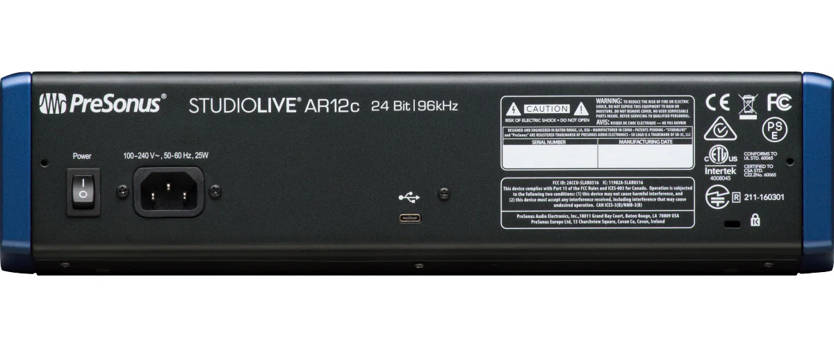 PRESONUS STUDIOLIVE AR12C MESA DE MEZCLAS ANALOGICA 14 CANALES - Image 6
