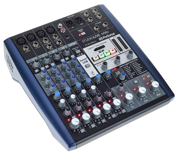 PRESONUS STUDIOLIVE AR8C MESA DE MEZCLAS 8 CANALES - Image 2