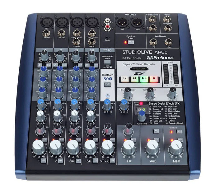 PRESONUS STUDIOLIVE AR8C MESA DE MEZCLAS 8 CANALES - Image 3