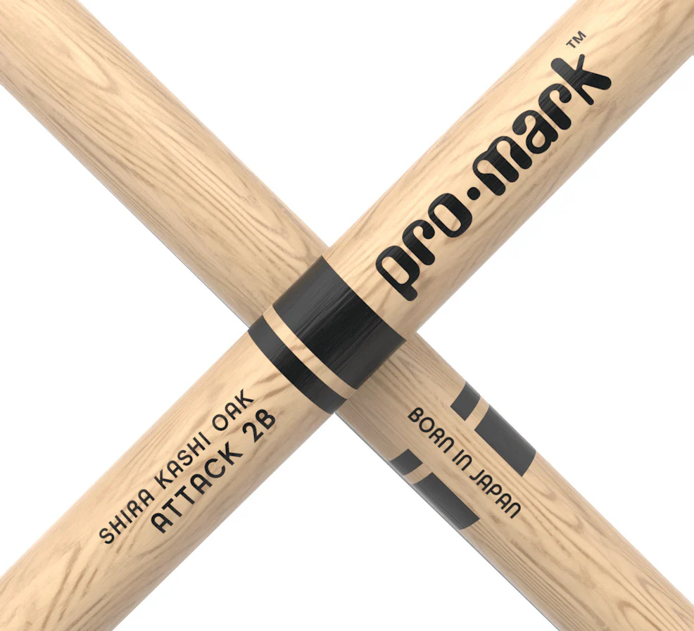 PRO MARK PW2BW CLASSIC ATTACK SHIRA KASHI PAR BAQUETAS BATERIA - Image 3