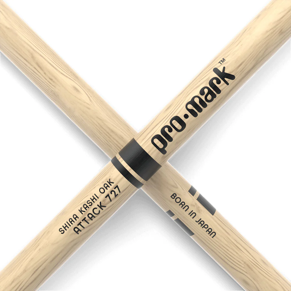 PRO MARK PW727W CLASSIC ATTACK SHIRA KASHI OAK PAR BAQUETAS BATERIA - Image 4