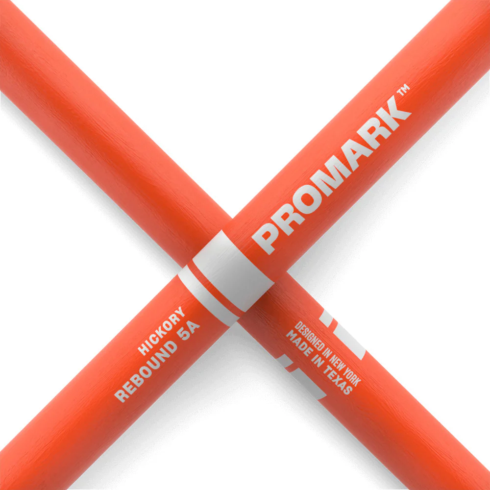 PRO MARK RBH565AW-ORANGE REBOUND 5A PAR BAQUETAS BATERIA NARANJAS - Image 4