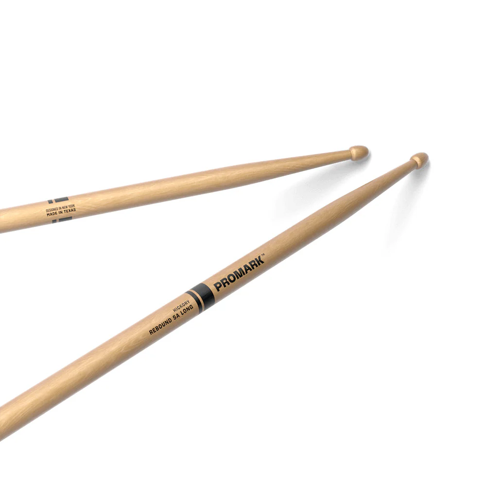 PRO MARK RBH565LAW REBOUND 5A LONG PAR BAQUETAS BATERIA - Image 2